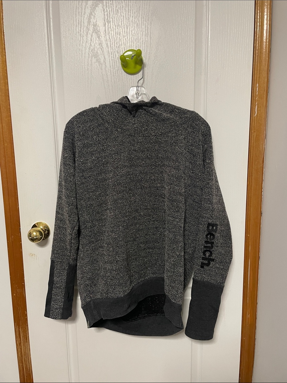 Bench Women’s Charcoal Cowl neck Hoodie Sweater
